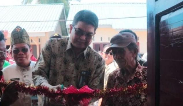 119 Warga Desa Kurau Barat Tempati Rumah Swadaya, Pemerintah Targetkan Nol Kawasan Kumuh di Bangka Tengah