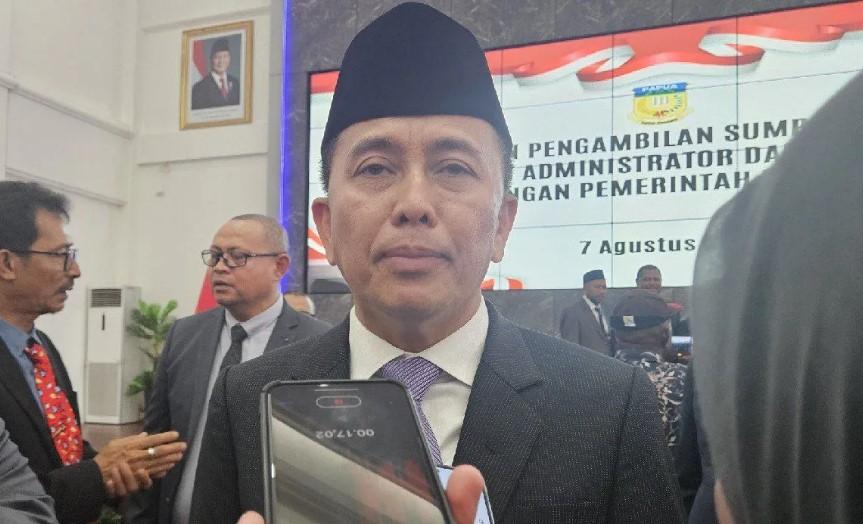 Pj Gubernur Papua Imbau Masyarakat Tunggu Hasil Resmi PSU dan Jaga Kondusifitas Wilayah