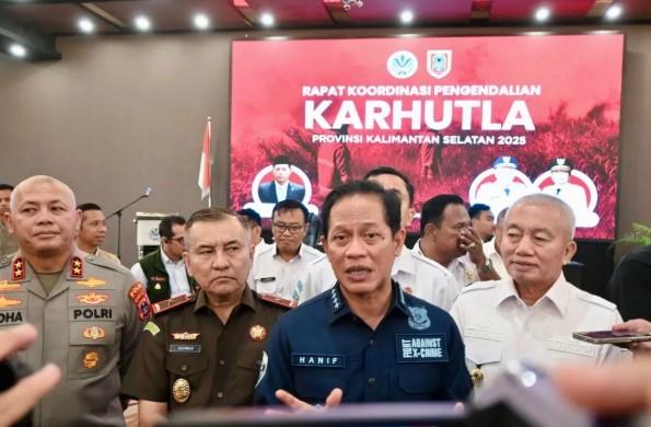 KLH Selidiki Delapan Perusahaan Terkait Karhutla di Kalimantan Selatan, Siap Tindak Tegas
