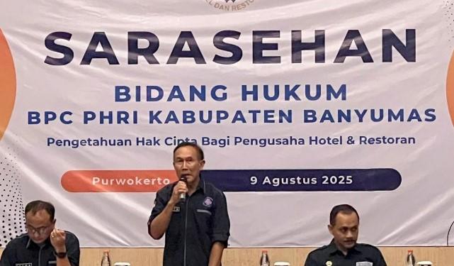 PHRI Banyumas Minta Penarikan Royalti Lagu di Hotel dan Restoran Ditunda