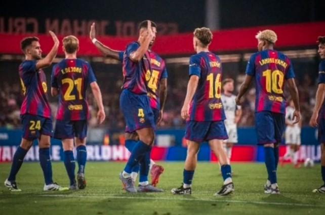 Barcelona Bungkam Como 1907 Lima Gol Tanpa Balas di Joan Gamper Trophy