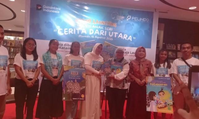 Pelindo dan Literasi Sulut Luncurkan Buku Anak “Cerita dari Utara” di Manado