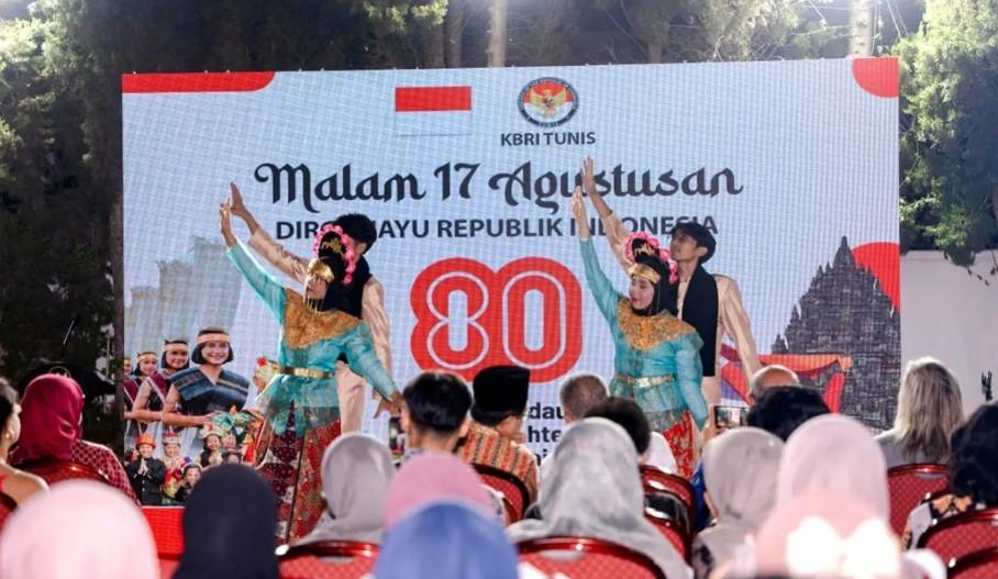 KBRI Tunisia Rayakan HUT RI ke-80 dengan Peluncuran Buku Diplomasi dalam Bahasa Arab