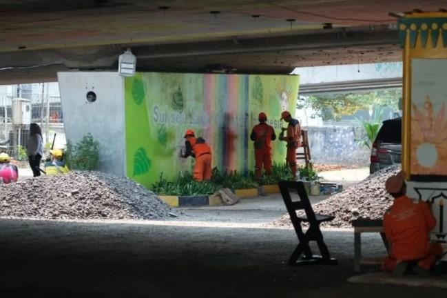Pemkot Jakarta Barat Akan Tata Kolong Flyover Rawa Buaya dan Grogol Jadi Ruang Publik