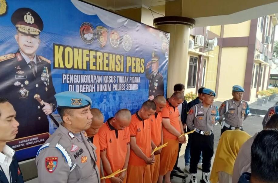 Polisi Tetapkan Lima Tersangka Pengeroyokan Petugas KLH dan Wartawan di Serang