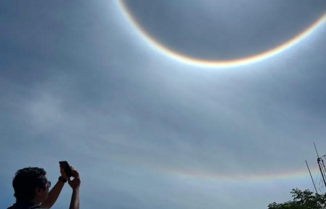 Fenomena Halo Hiasi Langit Batam, BMKG Jelaskan Penyebab dan Keunikannya