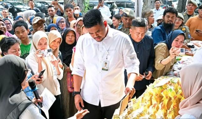 Gubernur Sumut Gelar Pasar Murah Serentak di 33 Kabupaten/Kota, Harga Beras dan Telur Turun
