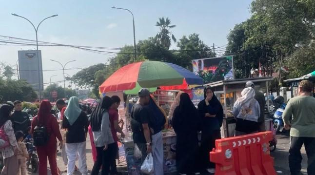 Car Free Day di Serang Berjalan Normal Usai Kericuhan Demo Mahasiswa Sehari Sebelumnya