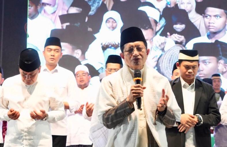 Menag Pimpin Dzikir dan Doa Bersama di Tangerang, Ajak Masyarakat Perkuat Persatuan dan Kedamaian