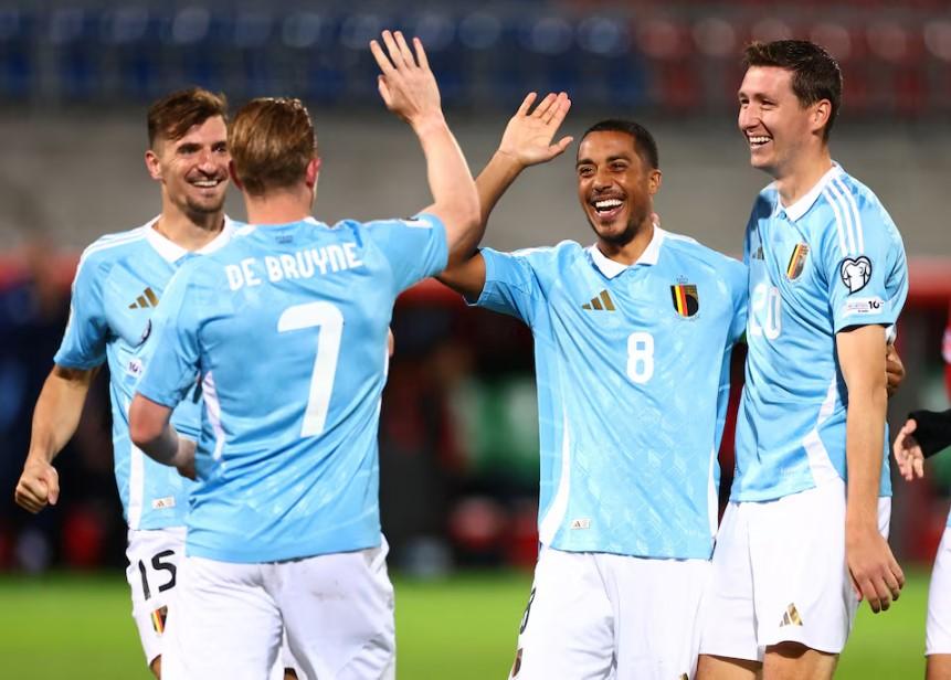 Belgia Hantam Liechtenstein 6-0 di Kualifikasi Piala Dunia 2026