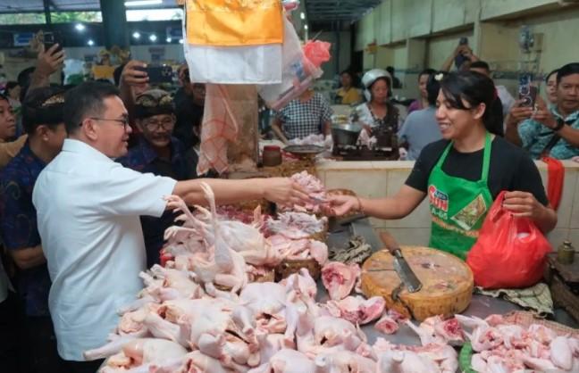 Mendag Nilai Kenaikan Harga Ayam di Bali Masih Wajar, Harga Terkendali di Kisaran Rp40.000