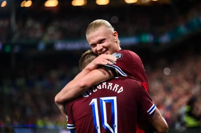 Norwegia Hantam Moldova 11-1, Haaland Cetak Lima Gol