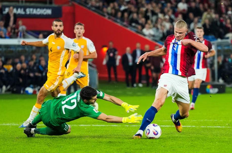 Haaland Cetak Lima Gol, Norwegia Lumat Moldova 11-1 di Kualifikasi Piala Dunia 2026