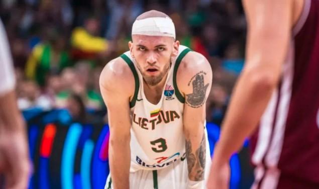 Arnas Velicka Jadi Pahlawan Baru Lithuania di FIBA EuroBasket 2025, Gantikan Jokubaitis yang Cedera
