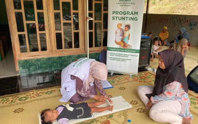 Baznas RI Lakukan Intervensi Gizi Balita di Kulonprogo, Dorong Penanganan Stunting yang Berkelanjutan