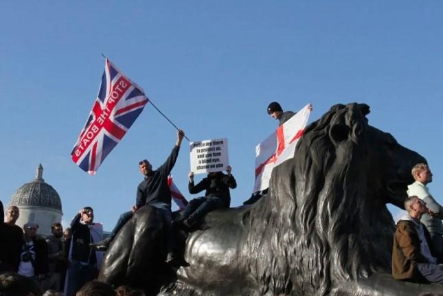 Ribuan Warga Unjuk Rasa di London Protes Kunjungan Trump, Soroti Isu Gaza, Iklim, dan Teknologi