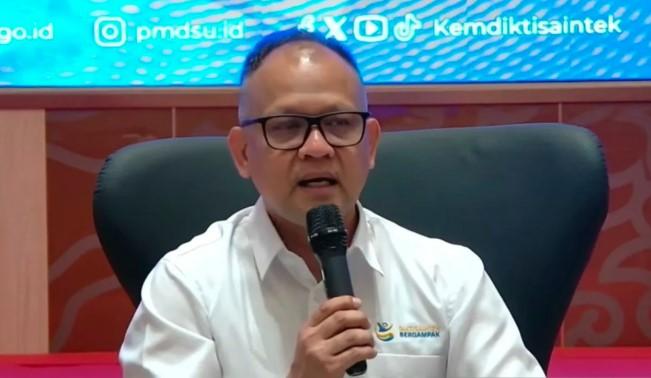 Dirjen Dikti Sampaikan Tiga Amanat Penting untuk 163 Peserta PMDSU Angkatan IX