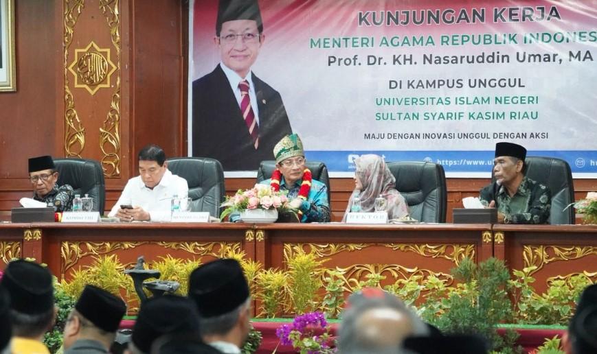 Menag Nasaruddin Umar Dorong Ekoteologi Jadi Paradigma Baru di Perguruan Tinggi Keagamaan