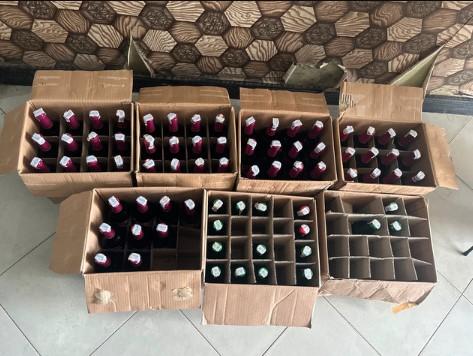 Bea Cukai dan Polri Gerebek Tempat Hiburan Tak Berizin di Tanjungbalai, 73 Botol MMEA Diamankan