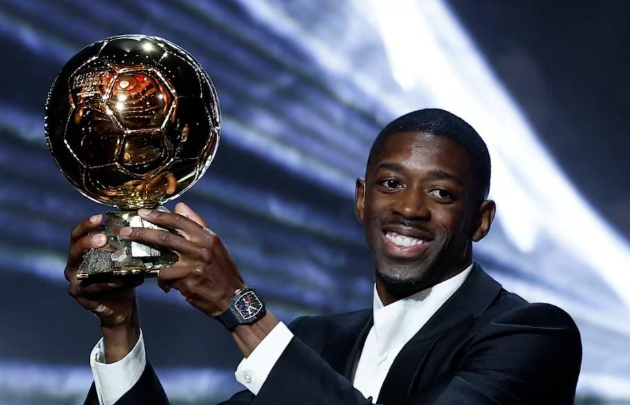 Ousmane Dembele Raih Ballon d'Or, PSG Borong Gelar Bergengsi