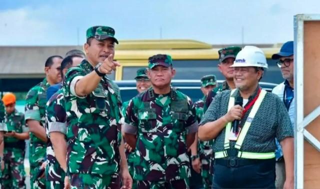 KSAU Tinjau Kesiapan Infrastruktur Rafale di Lanud Roesmin Nurjadin Jelang Kedatangan Tiga Jet Tempur Pertama 2026