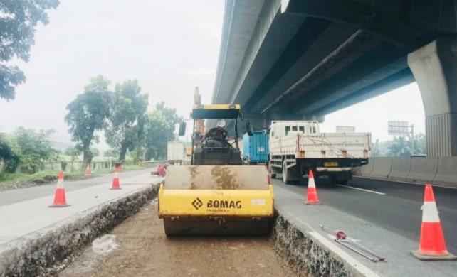 Jasamarga Lakukan Rekonstruksi di Lima Titik Tol Jakarta-Cikampek, Lalu Lintas Tetap Normal