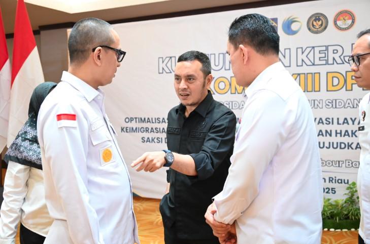 Komisi XIII DPR Soroti Perda Diskriminatif, Keimigrasian, dan Tingginya TPPO di Kepri