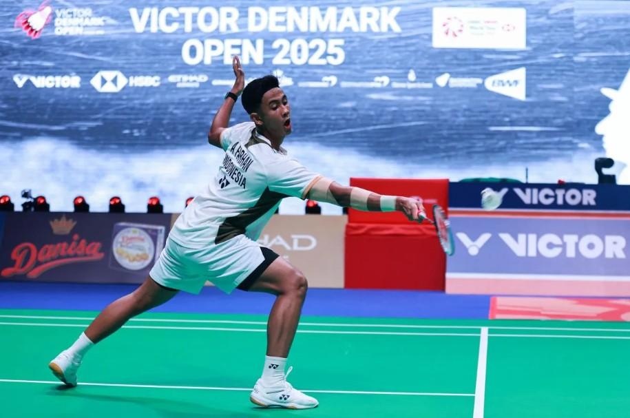 Cedera Hamstring Paksa Alwi Farhan Gugur di Babak Pertama Denmark Open 2025