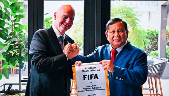 Gianni Infantino Hadiri KTT Gaza di Mesir, Disambut Langsung oleh Donald Trump