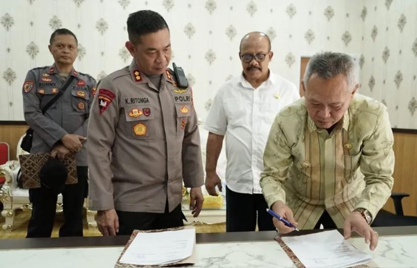 Pemkab Sigi Serahkan Aset ke Polres untuk Dapur MBG, Dukung Gizi Anak Lewat Sinergi Lintas Sektor