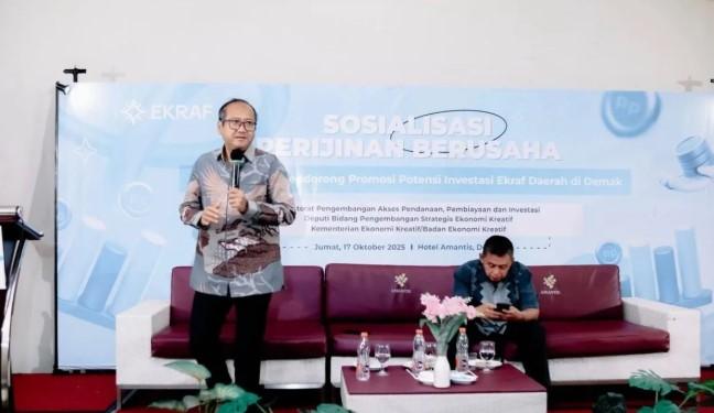 Kemenekraf Dorong Pelaku Ekraf Pahami Izin Usaha demi Tingkatkan Daya Saing Daerah