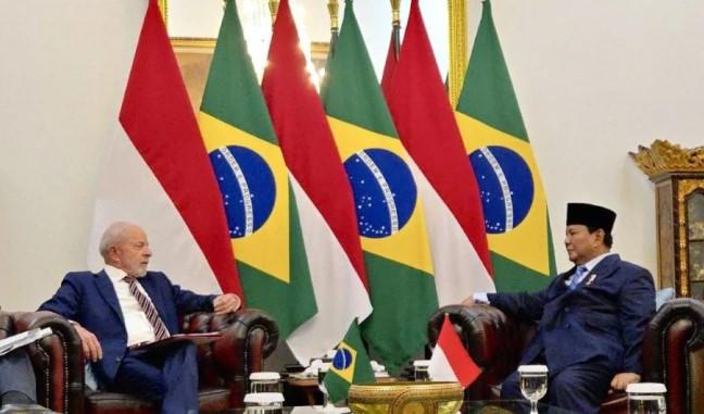 Prabowo Kagumi Kepemimpinan Lula, Tegaskan Kesamaan Tujuan Indonesia–Brazil