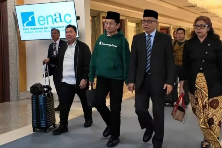 Menteri Agama Nasaruddin Umar Hadiri Pertemuan Internasional untuk Perdamaian di Vatikan, Bahas Warisan Paus Fransiskus