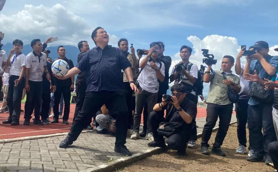 Menpora Erick Thohir Resmi Buka Liga 4 Seri 1 Piala Gubernur Jawa Barat 2025 di Garut