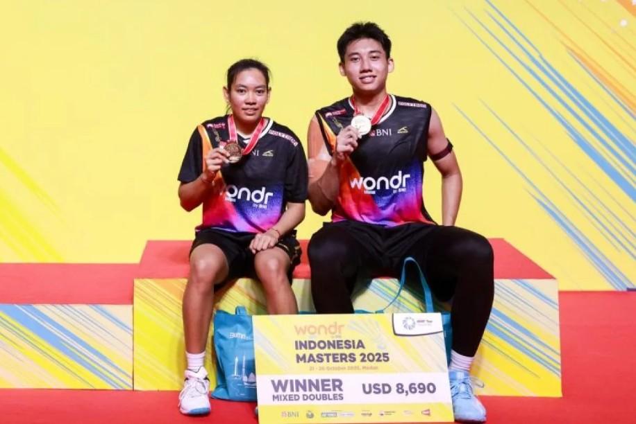 Marwan Faza/Aisyah Salsabila Raih Gelar Juara Ganda Campuran di Indonesia Masters II 2025 Lewat Pertarungan Dramatis