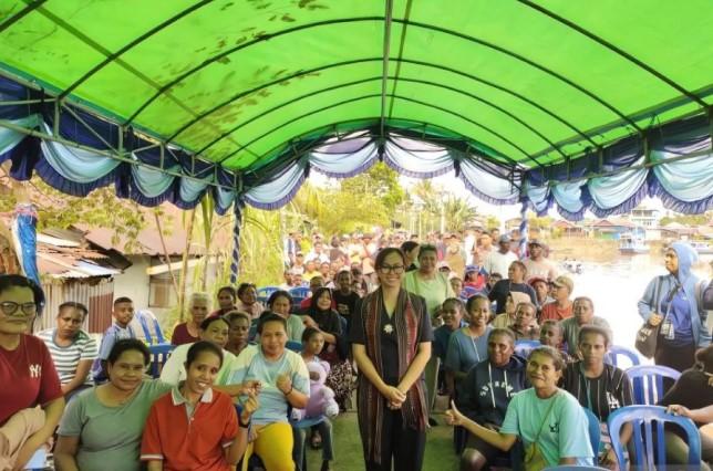 Faujia Tampubolon Perjuangkan Sambungan Listrik dan Dukung UMKM di Kota Sorong