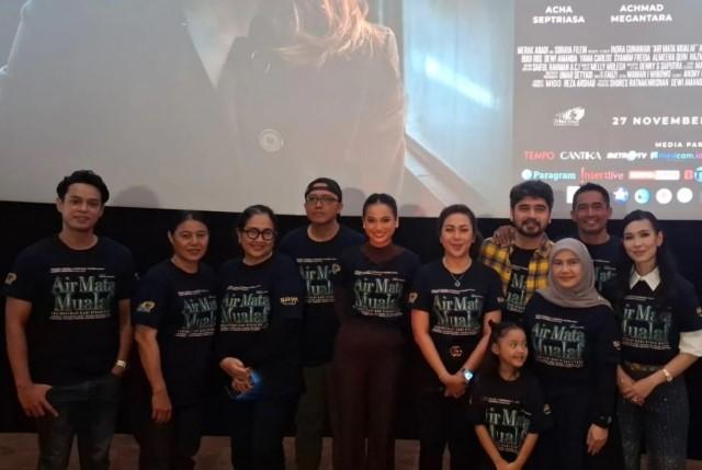 Acha Septriasa Terenyuh Ucapkan Syahadat di Film “Air Mata Mualaf”, Kisah Pencarian Hidayah yang Sarat Emosi