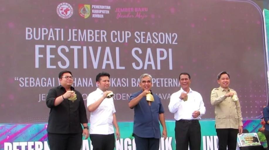 Festival Sapi Jadi Langkah Nyata Kurangi Impor, Mentan Dorong Kolaborasi Peternakan Nasional