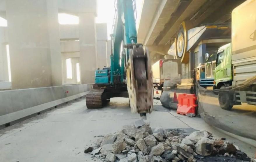 Jasamarga Lakukan Pemeliharaan di Lima Titik Tol Jakarta-Cikampek, Operasional Tetap Normal