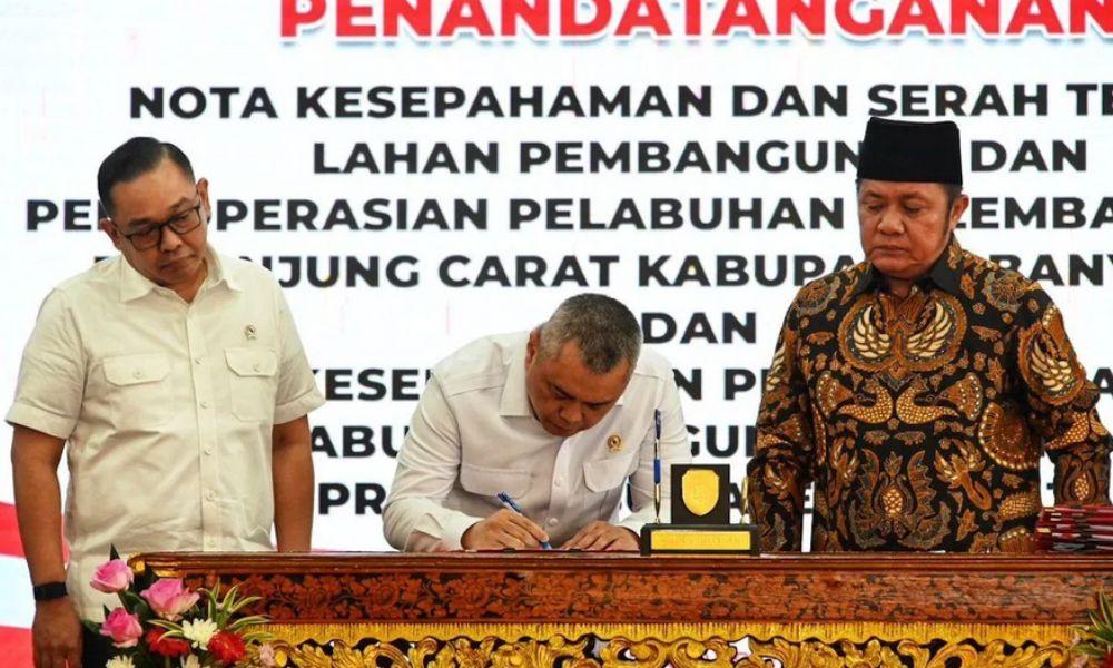 Kemenhub Ambil Alih HPL Tanjung Carat, Pelabuhan Palembang Baru Siap Dibangun Awal 2026