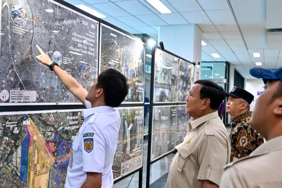 Presiden Prabowo Tinjau Master Plan TOD Tiga Stasiun Strategis, Tekankan Komitmen Perkuat Transportasi Publik