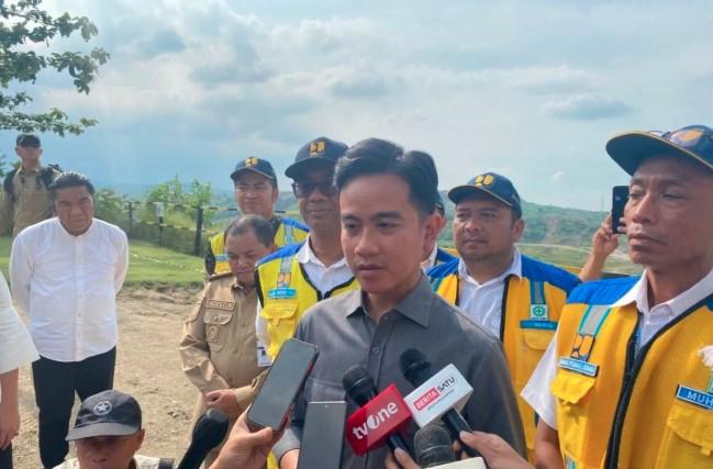 Wapres Gibran Tinjau Proyek Bendungan Jragung dan Kolam Retensi Terboyo