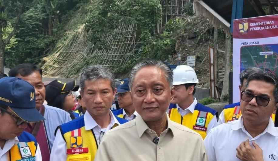 Pemerintah Targetkan Penanganan Longsor Jalur Medan–Berastagi Rampung Desember 2025