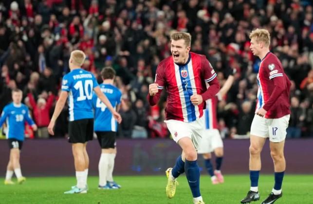 Norwegia Tekuk Estonia 4-1 dan Kian Dekat ke Piala Dunia 2026