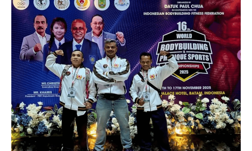 Atlet Binaraga DKI Jakarta Raih Dua Perunggu di Kejuaraan Dunia Binaraga 2025 di Batam