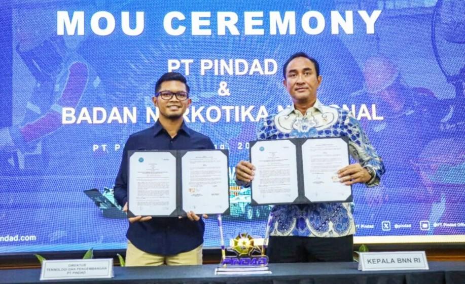 Kerja Sama BNN dan PT Pindad Perkuat Upaya P4GN Lewat Teknologi dan Edukasi