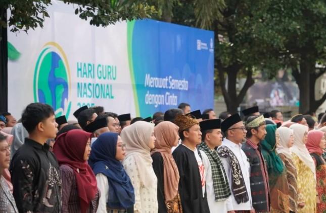 Menag Nasaruddin Umar Apresiasi Peran Guru dalam Pembangunan Pendidikan Nasional