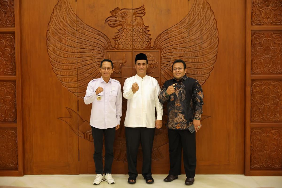 Walikota Sabang dan Batam Terima Kasih kepada Mentan Amran