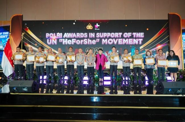 Kapolri Tegaskan Komitmen Kesetaraan Gender dalam Polri Lewat Polri Award HeForShe 2025