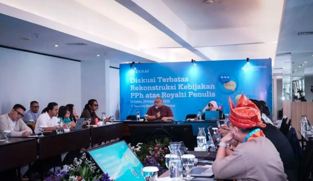 Kemenekraf Dorong Rekonstruksi Kebijakan PPh Royalti agar Tidak Hambat Kreativitas Penulis
